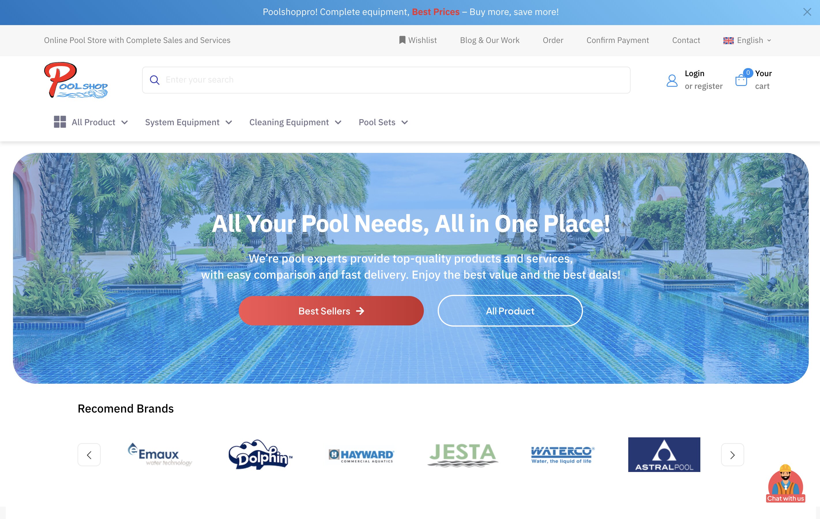 Pool Shop Pro ตัวอย่าง